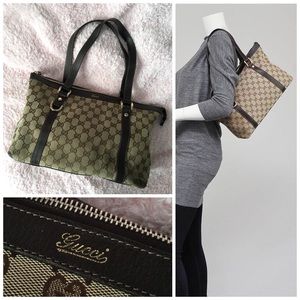 Gucci GG Canvas Abbey tote